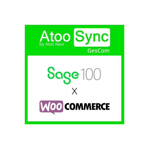 Connecteur GesCom Sage 100 i7 et 100 / WooCommerce